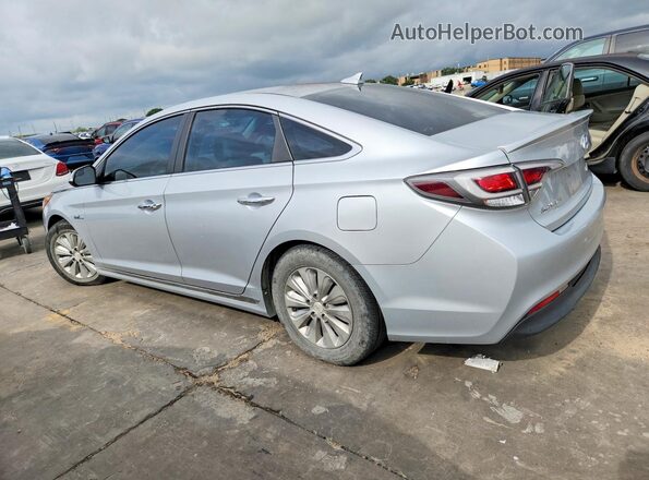 KMHE24L38HA072580 2017 HYUNDAI SONATA Silver 