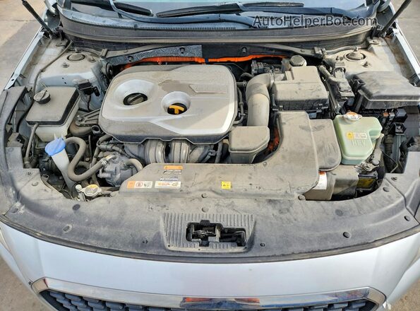 KMHE24L38HA072580 2017 HYUNDAI SONATA Silver 