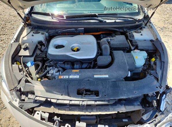 KMHE34L14GA033379 2016 HYUNDAI SONATA White უკანა სალონის ხედი