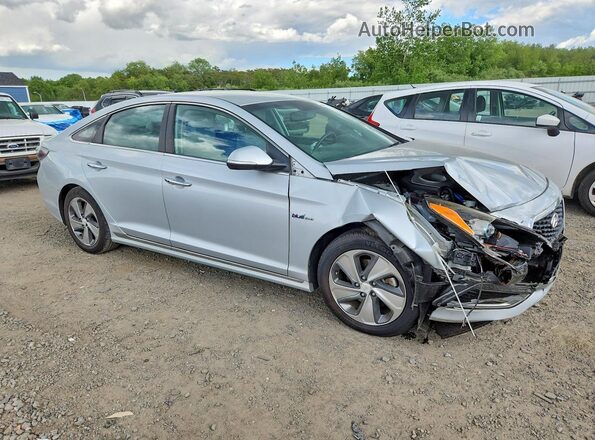 KMHE34L15HA054596 2017 HYUNDAI SONATA Gray 