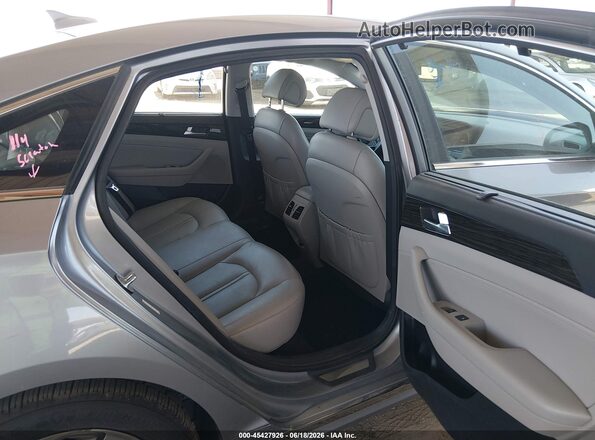 KMHE34L16GA012873 2016 HYUNDAI SONATA HYBRID Gray Вид наклейки з VIN-кодом