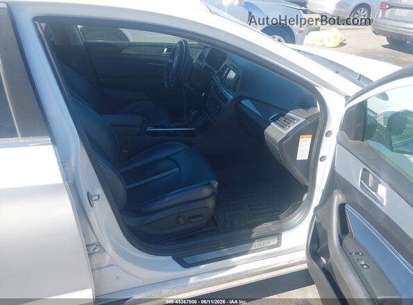 KMHE34L17GA026703 2016 HYUNDAI SONATA HYBRID White Սալոնի դիմացի տեսք