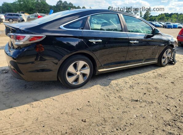KMHE34L1XGA017719 2016 HYUNDAI SONATA Black Rear right