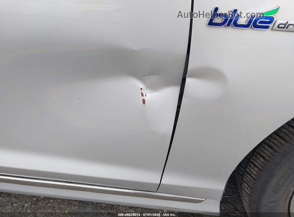KMHE34L1XGA028848 2016 HYUNDAI SONATA HYBRID Silver Widok z przodu