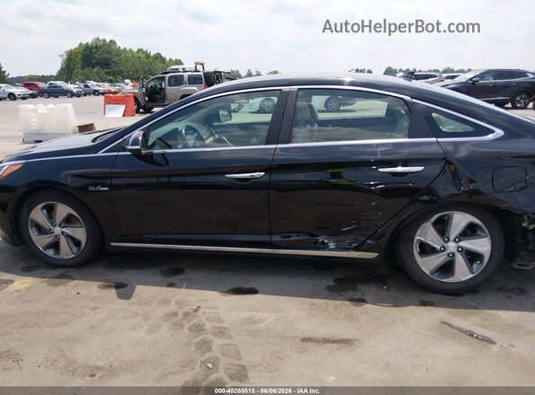 KMHE34L1XHA044789 2017 HYUNDAI SONATA HYBRID Черный 