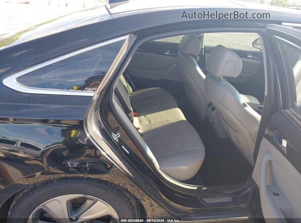 KMHE34L34HA067101 2017 HYUNDAI SONATA HYBRID Black Вид наклейки з VIN-кодом