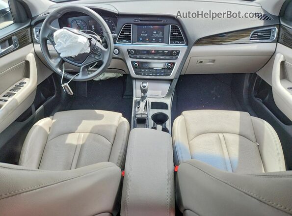 KMHE34L36HA071537 2017 HYUNDAI SONATA White 