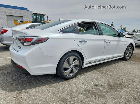 KMHE34L36HA071537 2017 HYUNDAI SONATA White 
