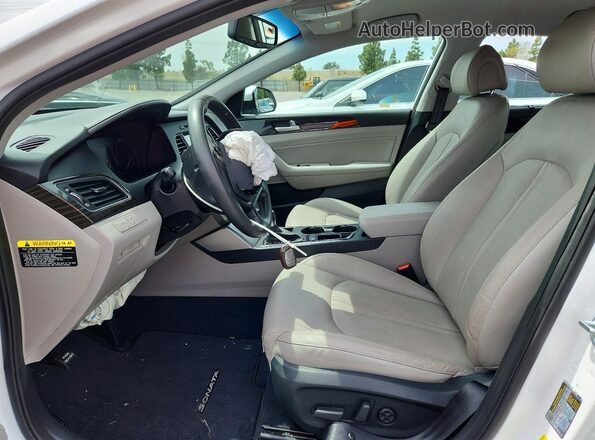 KMHE34L36HA071537 2017 HYUNDAI SONATA White 