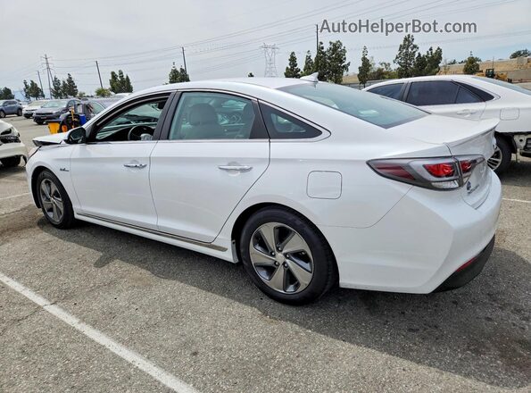 KMHE34L36HA071537 2017 HYUNDAI SONATA White 