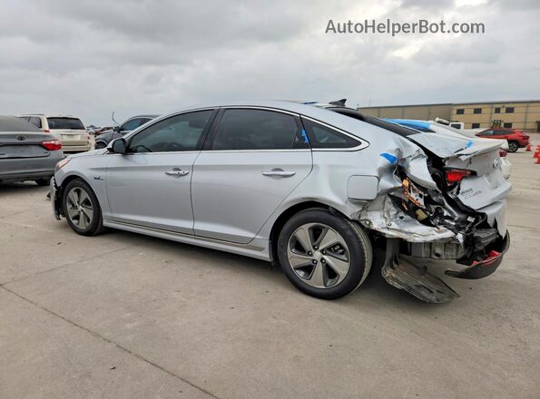 KMHE34L36HA075703 2017 HYUNDAI SONATA Silver 