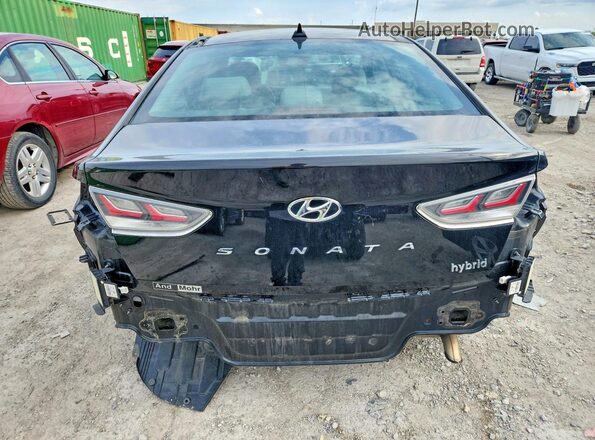 KMHE34L3XKA093693 2019 HYUNDAI SONATA Black 