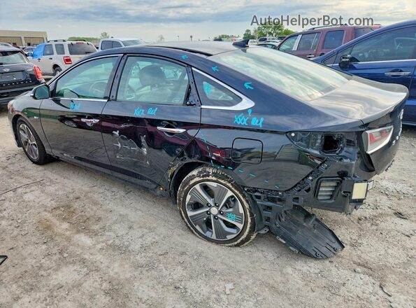KMHE34L3XKA093693 2019 HYUNDAI SONATA Black 