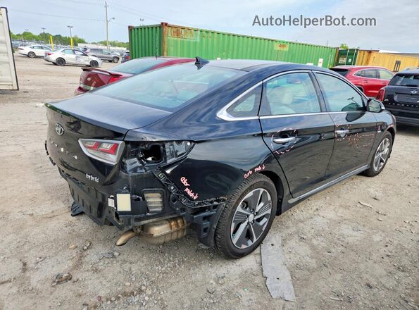 KMHE34L3XKA093693 2019 HYUNDAI SONATA Black 