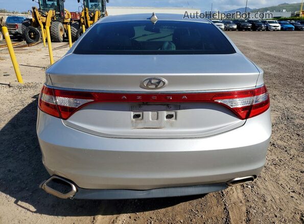 KMHFG4JG8GA529396 2016 HYUNDAI AZERA Silver Հետևի տեսք