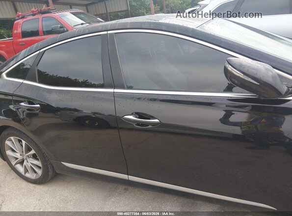 KMHFG4JGXGA521591 2016 HYUNDAI AZERA Black Rear interior view