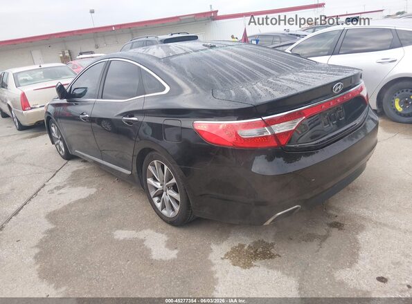 KMHFG4JGXGA521591 2016 HYUNDAI AZERA Black Rear left
