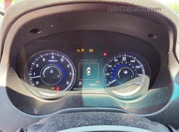 KMHFH4JG1GA527616 2016 HYUNDAI AZERA Бордовый Вид щитка приборов