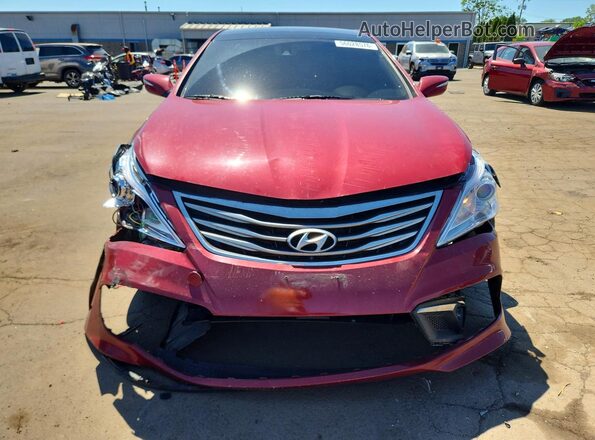 KMHFH4JG1GA527616 2016 HYUNDAI AZERA Бордовый Вид спереди