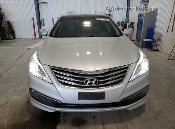 KMHFH4JG2GA550354 2016 HYUNDAI AZERA Silver Front view