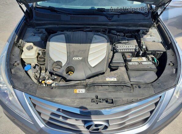 KMHFH4JG9GA516041 2016 HYUNDAI AZERA Silver Սալոնի հետևի տեսք