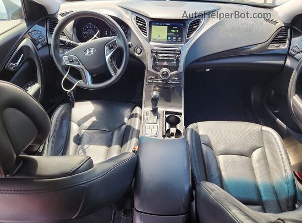 KMHFH4JG9GA516041 2016 HYUNDAI AZERA Silver Առջևի վահանակի տեսք