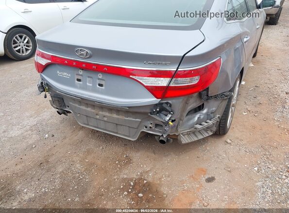KMHFH4JG9GA569726 2016 HYUNDAI AZERA Silver წინა ხედი