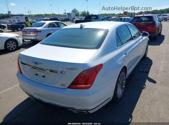 KMHG54JH3JU045161 2018 GENESIS G90 White Հետևի աջ