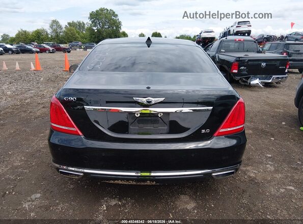 KMHG54JH5HU032275 2017 GENESIS G90 Black 