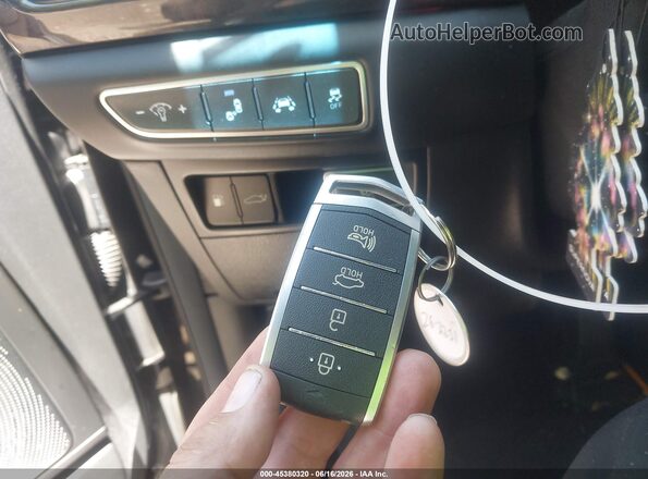KMHG54JH6JU047017 2018 GENESIS G90 Черный Вид панели приборов