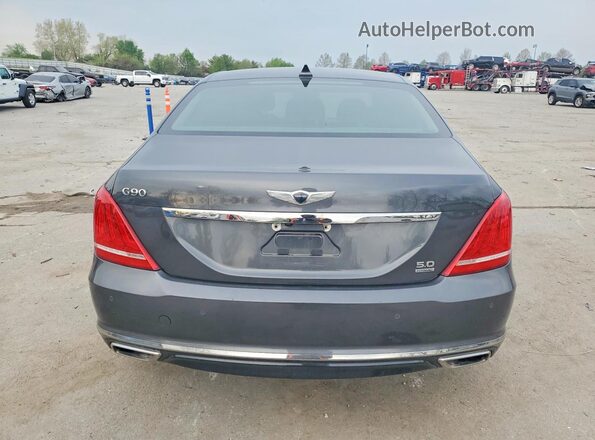 KMHG54JH9KU053184 2019 GENESIS G90 Gray 