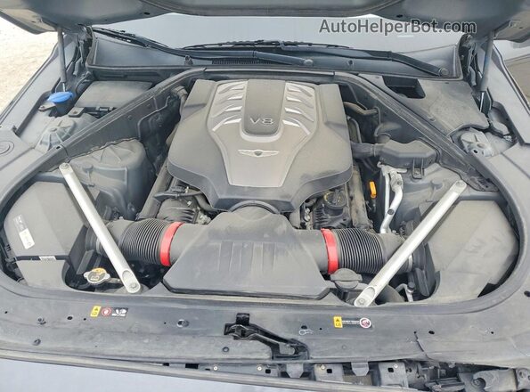 KMHG54JH9KU053184 2019 GENESIS G90 Gray 