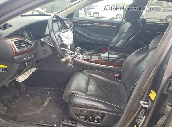 KMHG54JH9KU053184 2019 GENESIS G90 Gray 