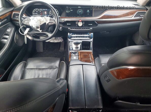 KMHG54JH9KU053184 2019 GENESIS G90 Gray 