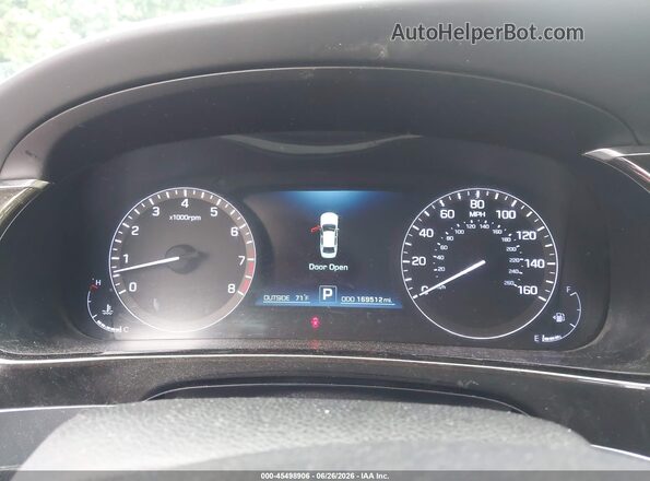KMHGH4JH2GU101414 2016 HYUNDAI EQUUS White Հետևի նստատեղերի տեսք