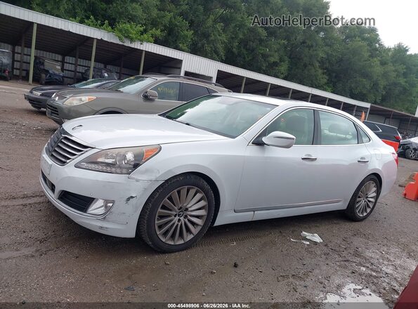KMHGH4JH2GU101414 2016 HYUNDAI EQUUS White Սալոնի 360 աստիճան տեսք