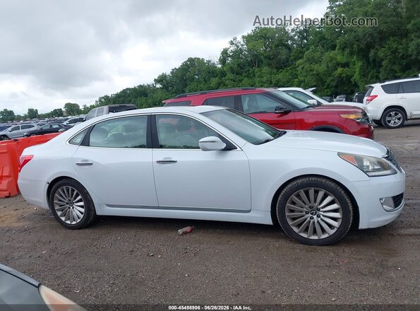 KMHGH4JH2GU101414 2016 HYUNDAI EQUUS White Սալոնի հետևի տեսք