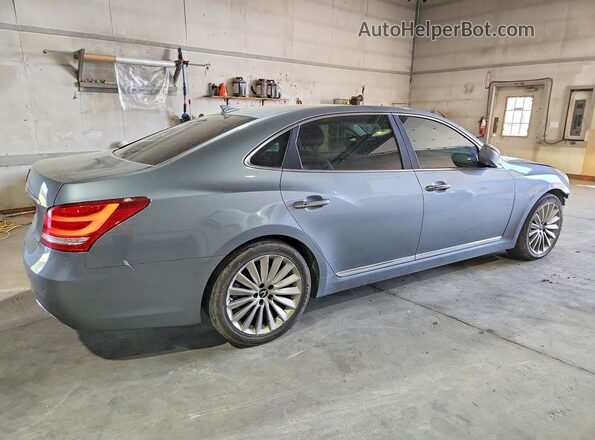 KMHGH4JH6GU100993 2016 HYUNDAI EQUUS Teal Հետևի աջ