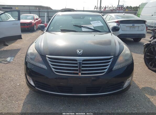 KMHGH4JHXGU102407 2016 HYUNDAI EQUUS Black Vista del cuadro de instrumentos