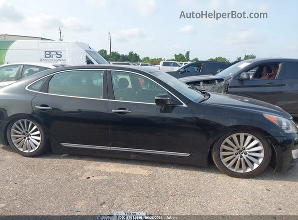 KMHGH4JHXGU102407 2016 HYUNDAI EQUUS Black Vista interior trasera