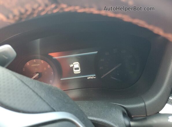 KMHGN4JBXJU232327 2018 GENESIS G80 Серый Вид щитка приборов