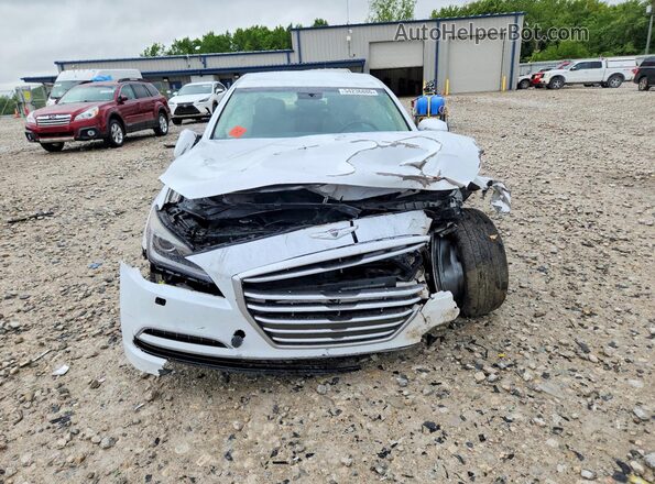 KMHGN4JE2GU109317 2016 HYUNDAI GENESIS White Front view