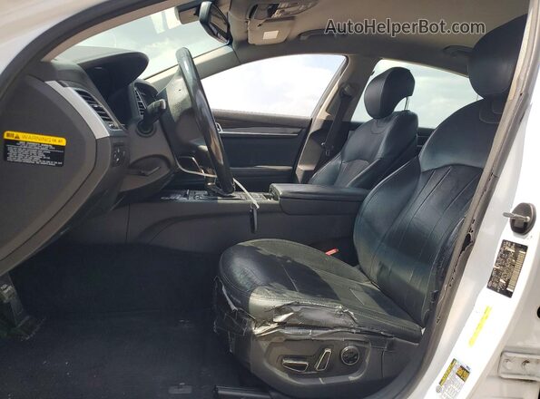 KMHGN4JE7GU111967 2016 HYUNDAI GENESIS White 