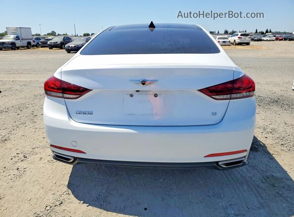 KMHGN4JE7GU124802 2016 HYUNDAI GENESIS White 
