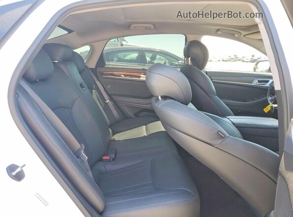 KMHGN4JE7GU124802 2016 HYUNDAI GENESIS White 