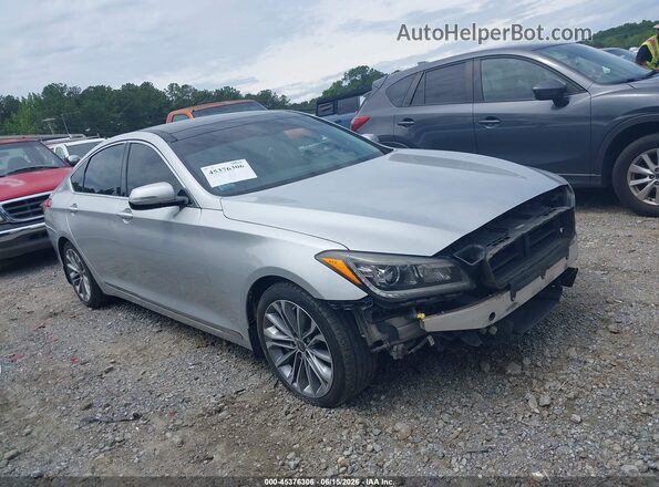 KMHGN4JE9GU134859 2016 HYUNDAI GENESIS Серебряный Вид задней части салона