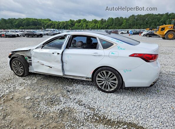 KMHGN4JF5HU173393 2017 GENESIS G80 White Rear right