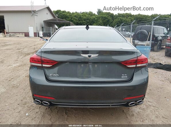 KMHGN4JF7JU248097 2018 GENESIS G80 Серый 