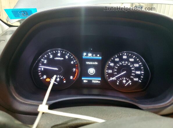 KMHH35LE0KU116594 2019 HYUNDAI ELANTRA Gray Instrument cluster view