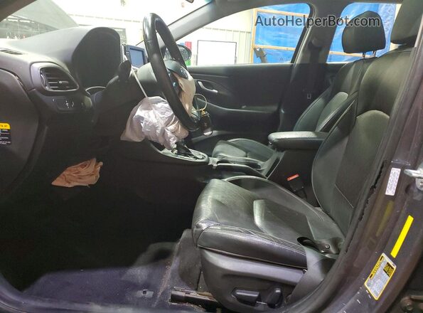 KMHH35LE0KU116594 2019 HYUNDAI ELANTRA Gray Front interior view